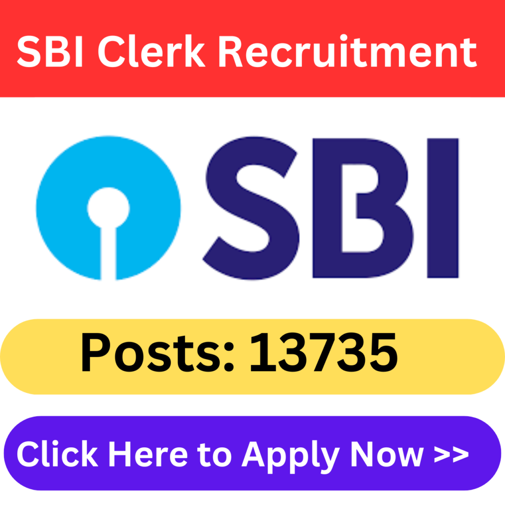 SBI Clerk Recruitment 2024