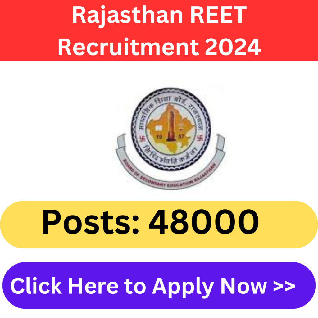 REET Recruitment 2024