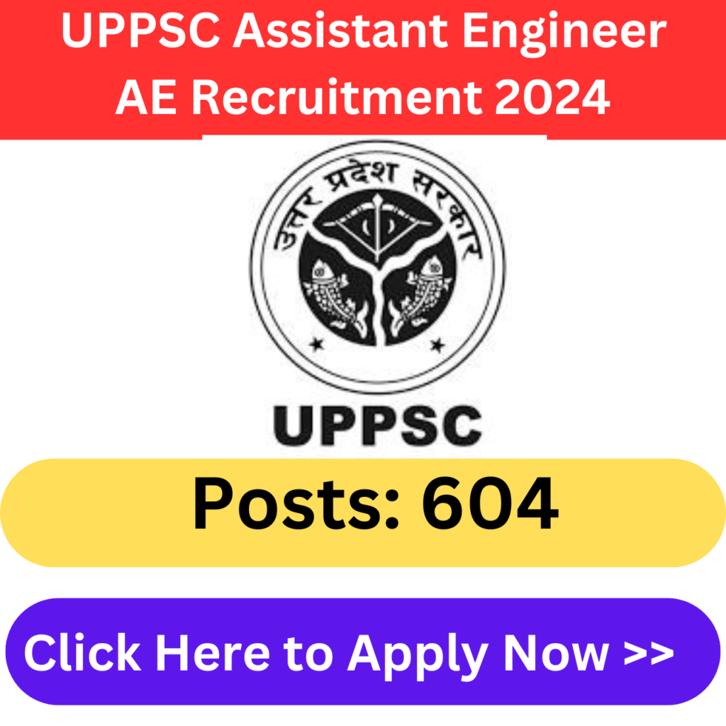 UPPSC Assistant Engineer AE Recruitment 2024